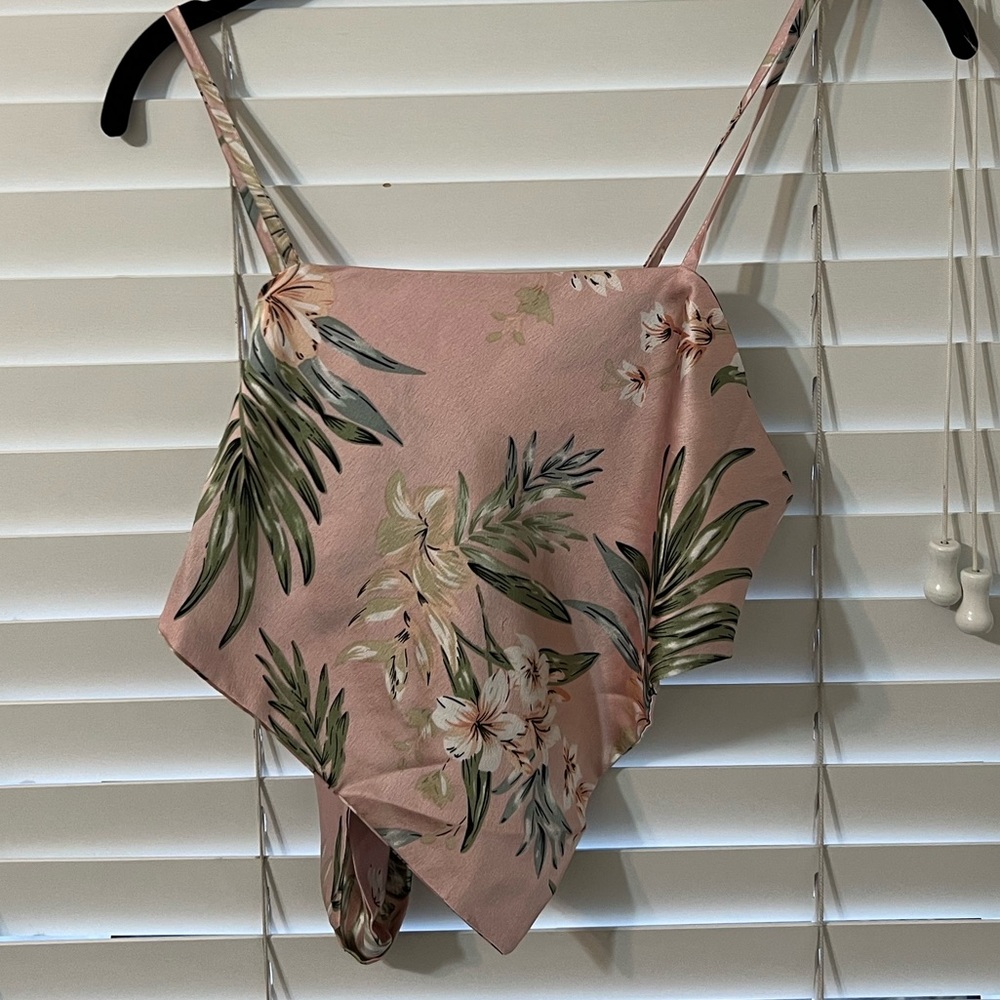 Printed Bandana Top